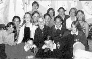 M�dchengruppe der 2.B