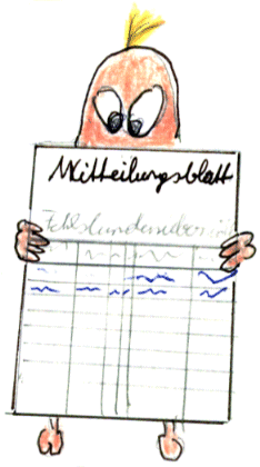 Das Mitteilungsblatt ist wichtig